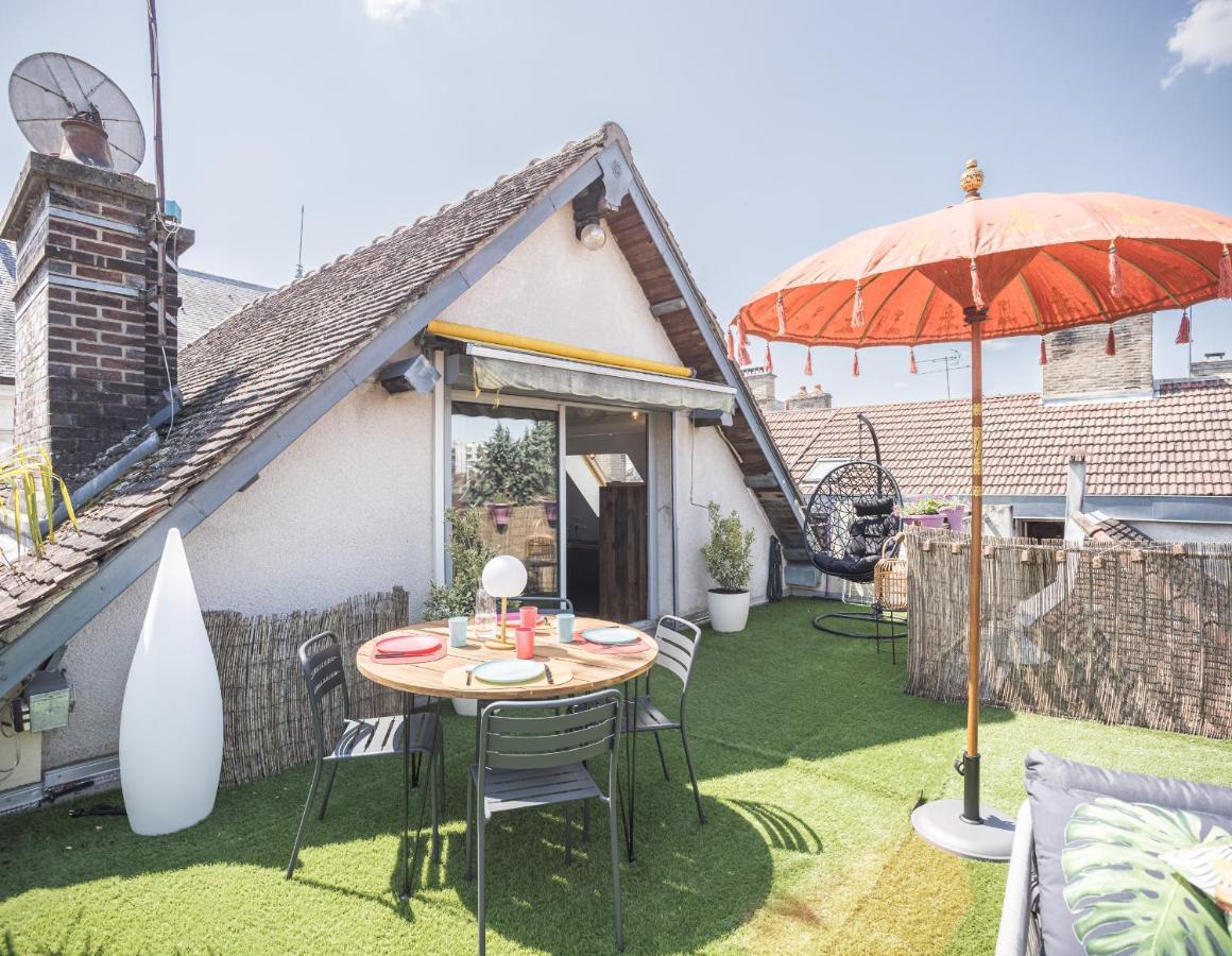 Le Rooftop - Vue Cathedrale - Climatisation Troyes Exterior photo