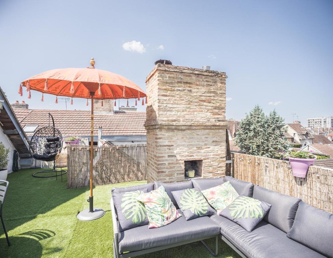 Le Rooftop - Vue Cathedrale - Climatisation Troyes Exterior photo
